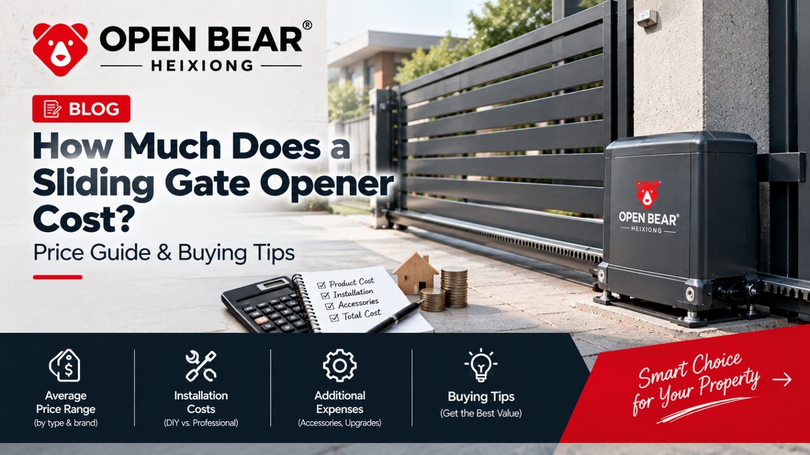 How Much Does a Sliding Gate Opener Cost? Price Guide & Buying Tips
